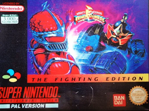 Mighty Morphin Power Rangers - The Fighting Edition (Europe)